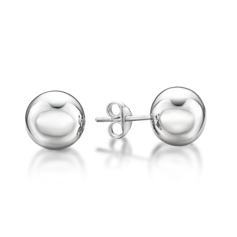 Picture of 7mm SILVER HOLLOW BALL STUDS